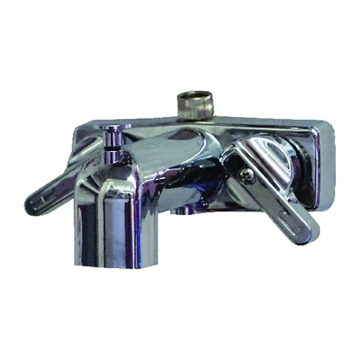 US Hardware P-670B Tub and Shower Diverter, 2-Faucet Handle, Brass, Chrome-Plated