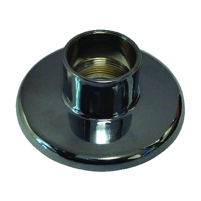 US Hardware P-597C Tub Faucet Escutcheon, 15/16 in Connection, Threaded, 3-1/2 in OD, Brass, Chrome-Plated