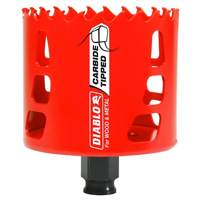 Diablo DHS3000CT Hole Saw, Carbide-Tipped, 3 In. Dia