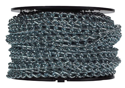 #2 Machine Chain, Bright Zinc, 125 Ft.