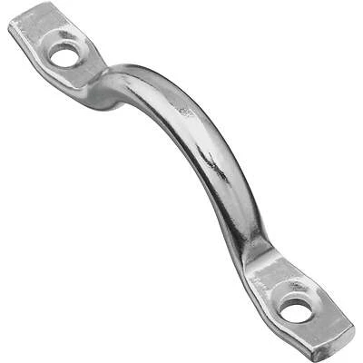 National Hardware N245-233 Rope Loop, Nickel, 1/2 In., 95 lb Load