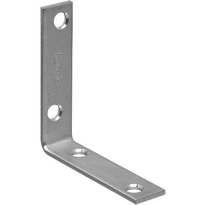 National Hardware N266-338 Corner Brace, Zinc-Plated Steel, 2-1/2 x 5/8 In.