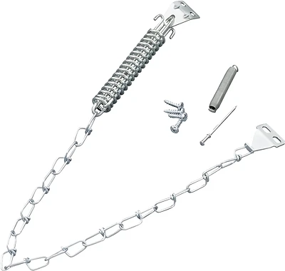 Spring & Chain Door Retainer, Aluminum