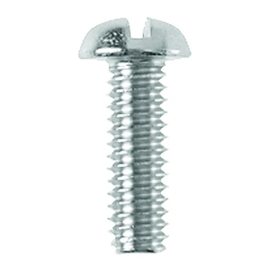 Danco 35142-B Faucet Bibb Screw, #8-32 x 1/2 In., Brass, Chrome, 1 Pk