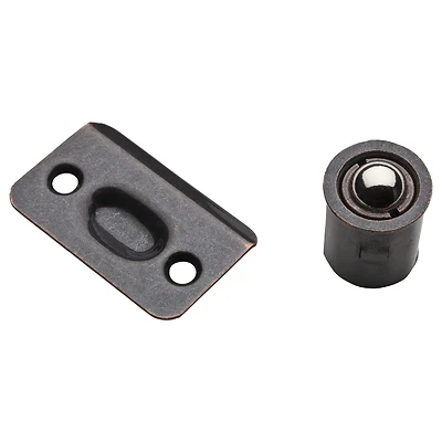National Hardware N830-108 Ball Catch, Drive-In, Oil-Rubbed Bronze