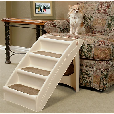 Solvit PupStep Plus Pet Stairs 62278, 4-Step, 19-1/2 In