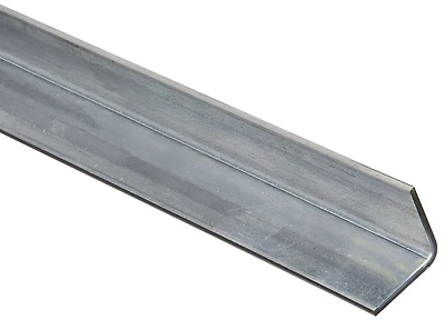 Hillman Steelworks 179952 Solid Galvanized Steel Angle, 1-1/4 x 36 In.