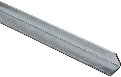 Solid Galvanized Angle, 1 x 72 In.