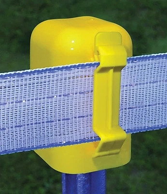 10-pack T-post Electric Fence Insulators, Model Itcpy-fs, Yellow