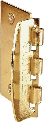 Defender Security U 9887 Flip-Over Door Lock, Brass Plated Steel