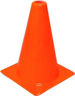 Hy-Ko SC-12 Traffic Safety Cone, Vinyl, 12 In., Orange