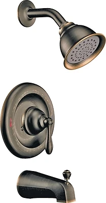 Caldwell Series 82496epbrb Tub And Shower Faucet, Mediterranean Bronze, Single Handle