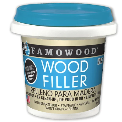Famowood 40042112 Cherry/dark Mahogany Wood Filler, 0.25 Pint