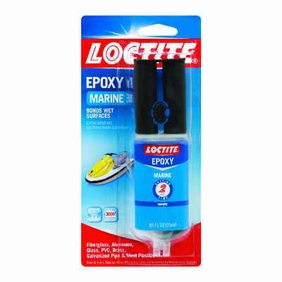 Loctite 1919324 Marine Epoxy, Underwater Bonding, 0.85 Oz. Syringe
