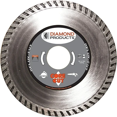 21205 12-inch Turbo Blade With 1-inch Arbor For General Purpose Cutting