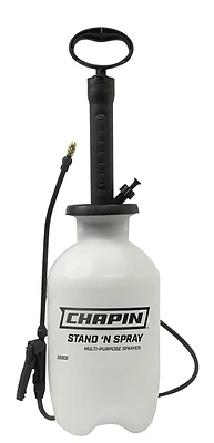 Stand 'n Spray 2 Gallon Tank Sprayer With Extended Pump And Adjustable Tip
