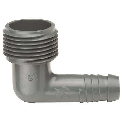 3/4 In. Mnpt X 1/2 In. Barbed Poly Elbow Swge075s