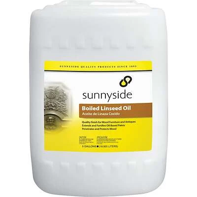 Boiled Linseed Oil, 5-Gallons