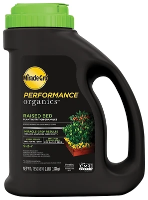Performance Organics Raised Bed Plant Nutrition Granules, 2.5 Lbs.