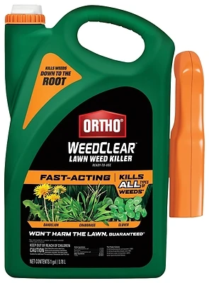Ortho 0448105 WeedClear Lawn Weed Killer, Ready-to-Use Trigger, 1 Gallon