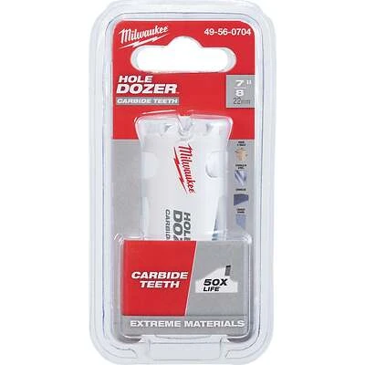 Milwaukee 49-56-0704 Hole Dozer 7/8 In. Carbide Tipped Hole Saw