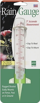 EZRead 820-0409 Rain Gauge, 5 in