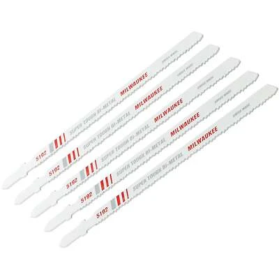 48-42-5192 T-shank 5-1/4 In. 14 Tpi Bi-metal Jig Saw Blade (5-pack)