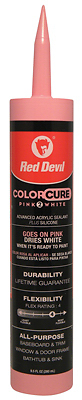 Colorcure Acrylic Sealant 9.5 Oz. Pink To White Advanced Formula
