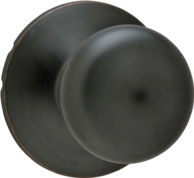 F170 Ply716 Plymouth Aged Bronze Dummy Knob, Round Design, Residential Use