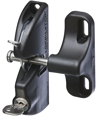V6201 Series N346-201 Adjustable Lock Latch, 4-9/16 In, Black