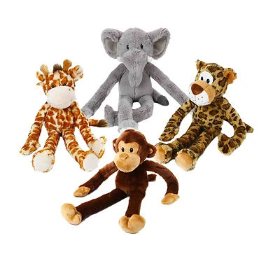 Swingin' Safari Large Plush Squeaky Dog Toy, 22 In.