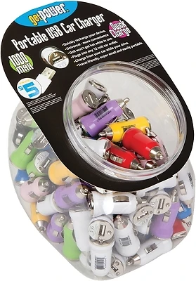 USB Adapter, Various Colors, Single, Auto, 1000-Mah.