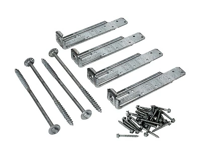 Simpson Strong-Tie DTT1Z-KT Deck Tension Tie Kit, ZMAX, 7-1/8 In.