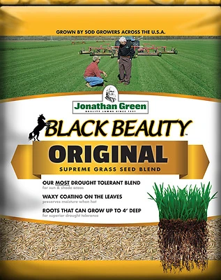 Jonathan Green 10315 Black Beauty Tall Fescue Grass Seed, 25 Lb.