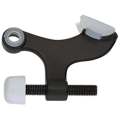 National Hardware N331-124 Hinge-Pin Door Stop, Die-Cast Zinc, Oil-Rubbed Bronze