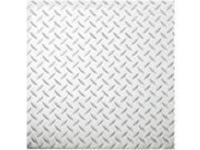 Diamond Plate Sheet Metal, .063 Gauge, 24 x 24 In.