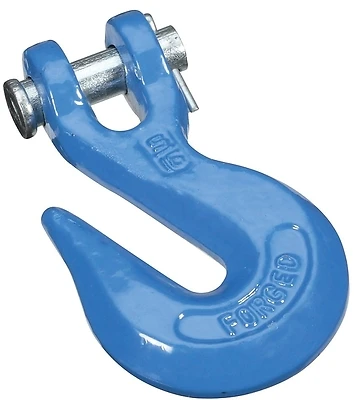 National Hardware N177-220 Clevis Grab Hook, 5/16 In., 3900 lb, Steel, Blue