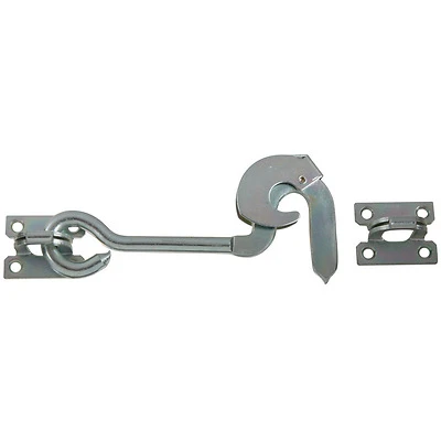 Safety Gate Hook, Zinc, 8 In.