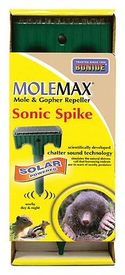 Molemax Sonic Spike, Solar-Powered