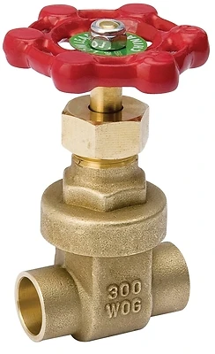 3/4 In. S X 3/4 In. S Bronze Solder Gate Valve - Model 100-704nl