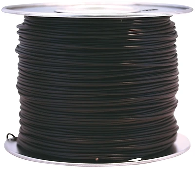 Primary Wire, Black PVC, 18-Ga. Stranded Copper, 100-Ft.