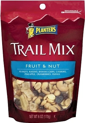 Trail Mix, Fruit & Nuts, 6 oz.
