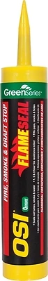 Flameseal Fire, Smoke & Draft Sealant, Red, 10 oz.