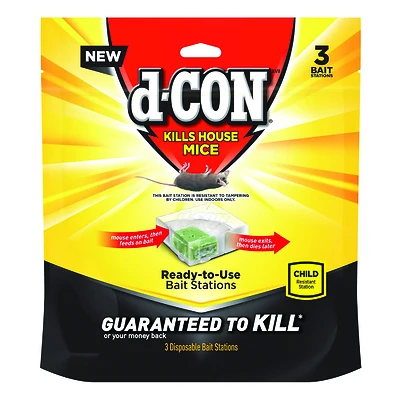 d-CON 99427 Mice Bait Station, Solid
