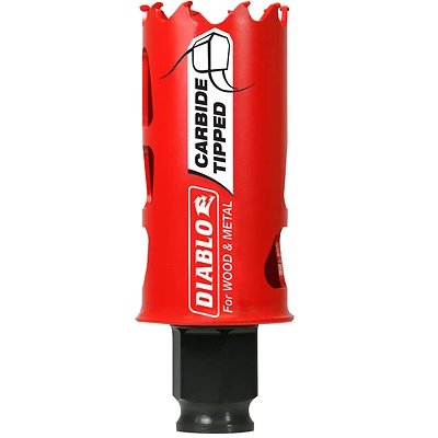 Diablo DHS1250CT Hole Saw, Carbide Tipped, 1-1/4 x 2-3/8-In.