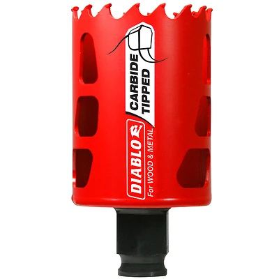 Diablo DHS1875CT Hole Saw, Carbide-Tipped, 1-7/8-In.