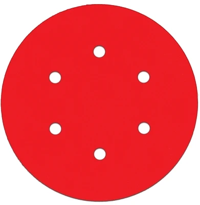 Diablo DCD060220H10G Sanding Disc, 6 in Dia, 220 Grit, Ultra Fine, Ceramic Abrasive, 6-Hole