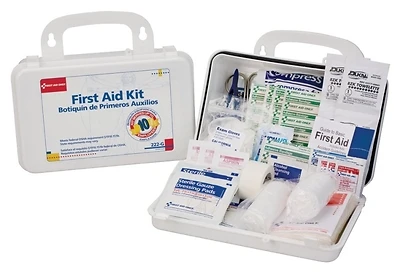 222-g General Purpose First Aid Kit, 63 Pieces For 10 People