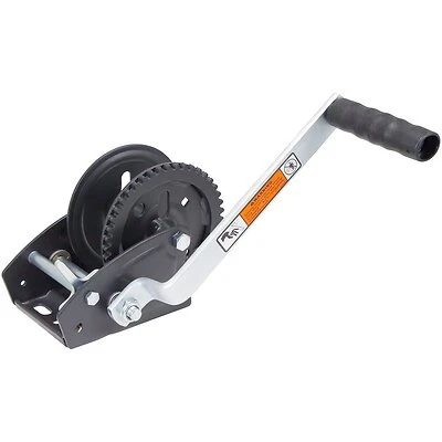 Dl1402a 1400 Lb Pulling Winch With 40 Ft Wire Rope And 4.40:1 Gear Ratio
