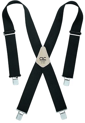 Tool Works Series 110blk Heavy-duty Adjustable Black Nylon Work Suspenders